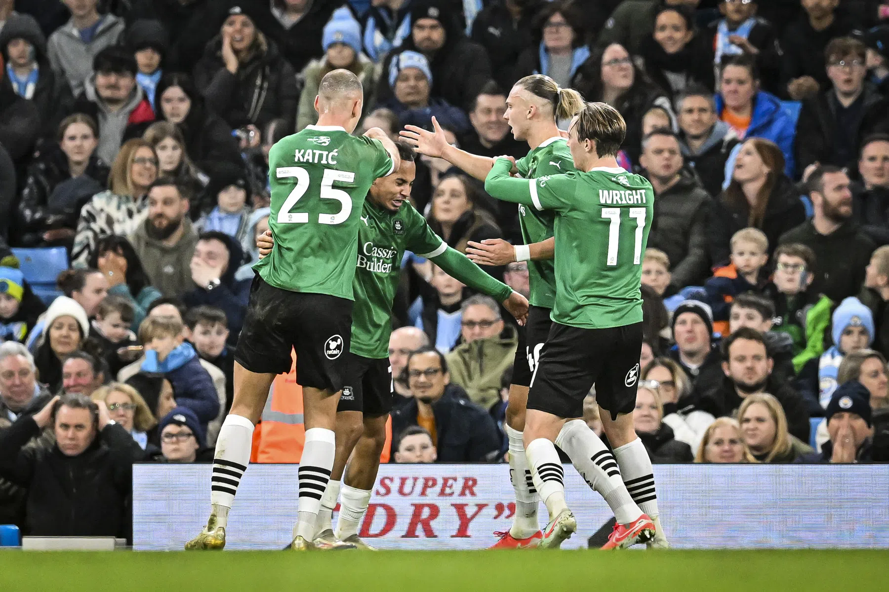 Plymouth Argyle laat ook Man City flink schrikken