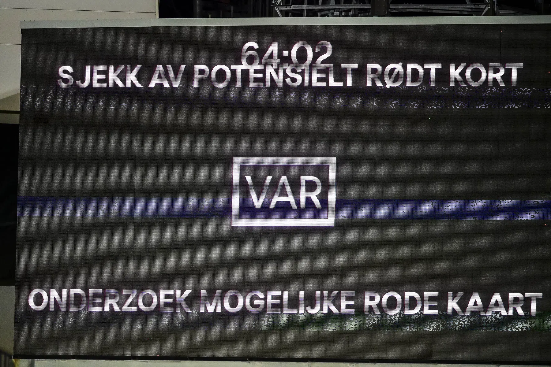 Overweldigende meerderheid: VAR blijft toch behouden in Noorwegen
