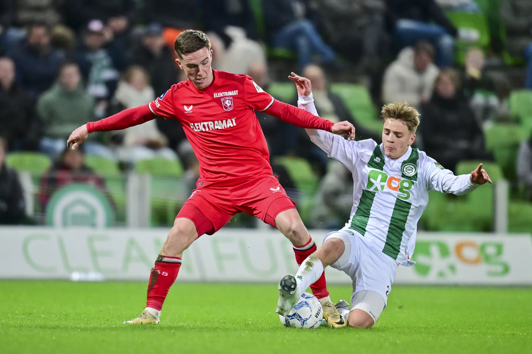 Aanvallend onmachtig FC Twente loopt averij op in Groningen