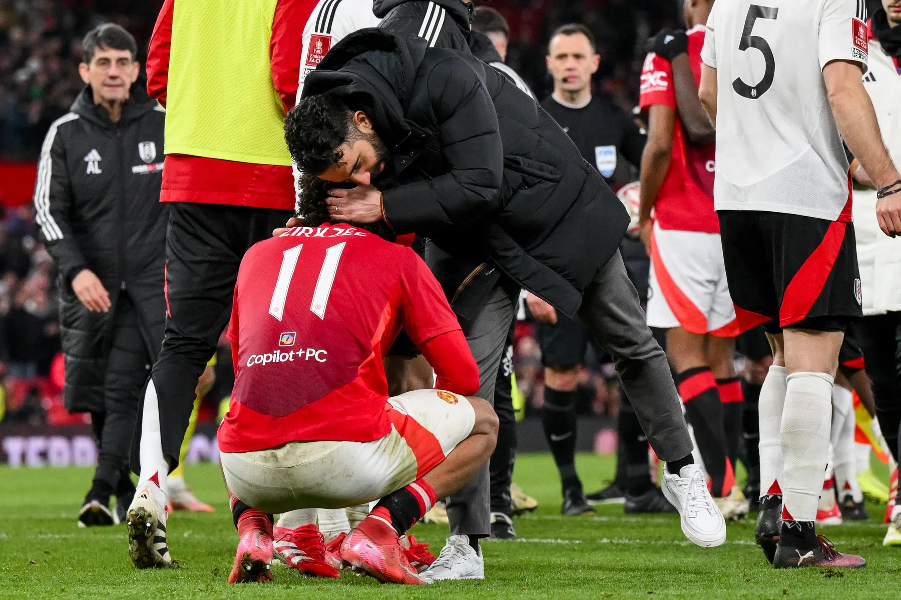 Amorim verdedigt strafschop missende, maar hard werkende Zirkzee