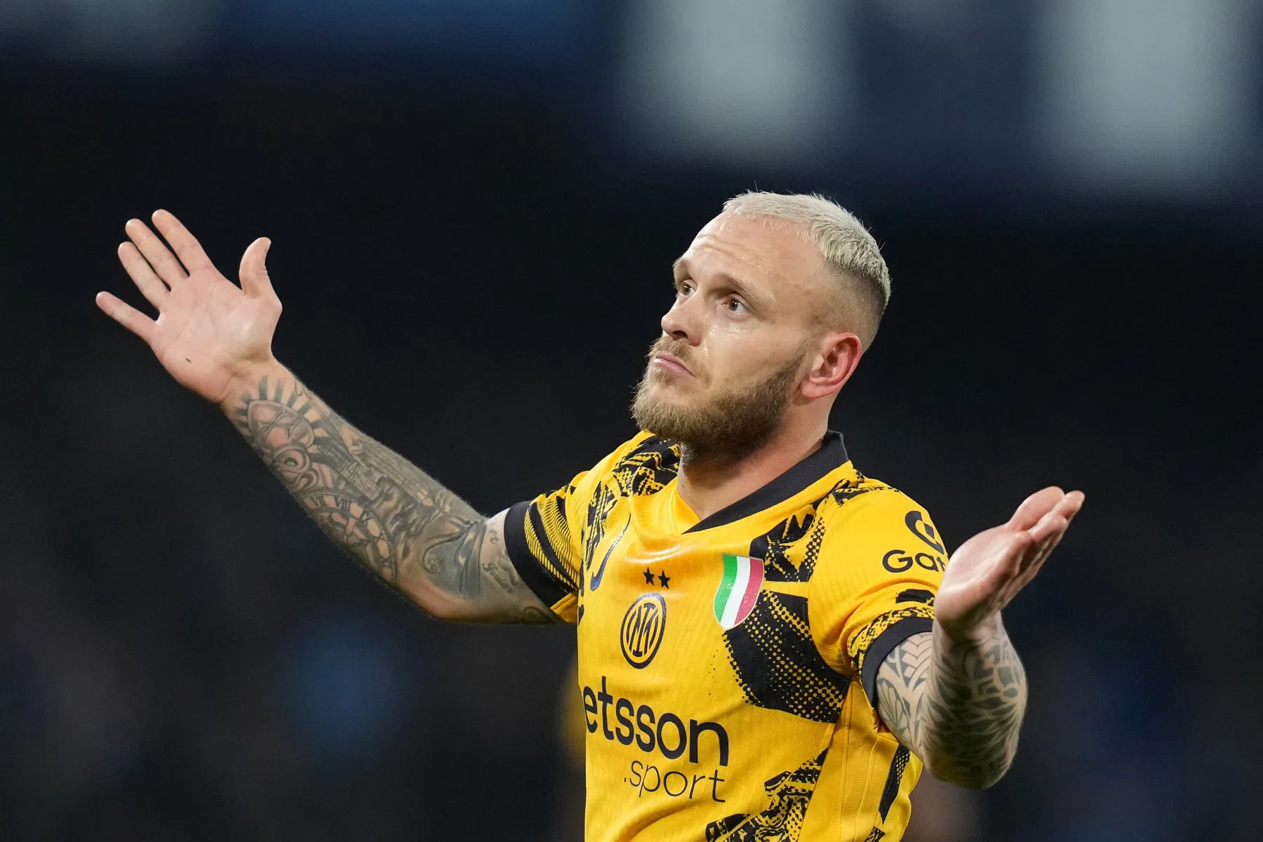 Inter heeft probleem op linksbackpositie tegen Feyenoord