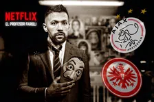 Thumbnail for article: Eintracht Frankfurt verandert Farioli in een Netflix-personage