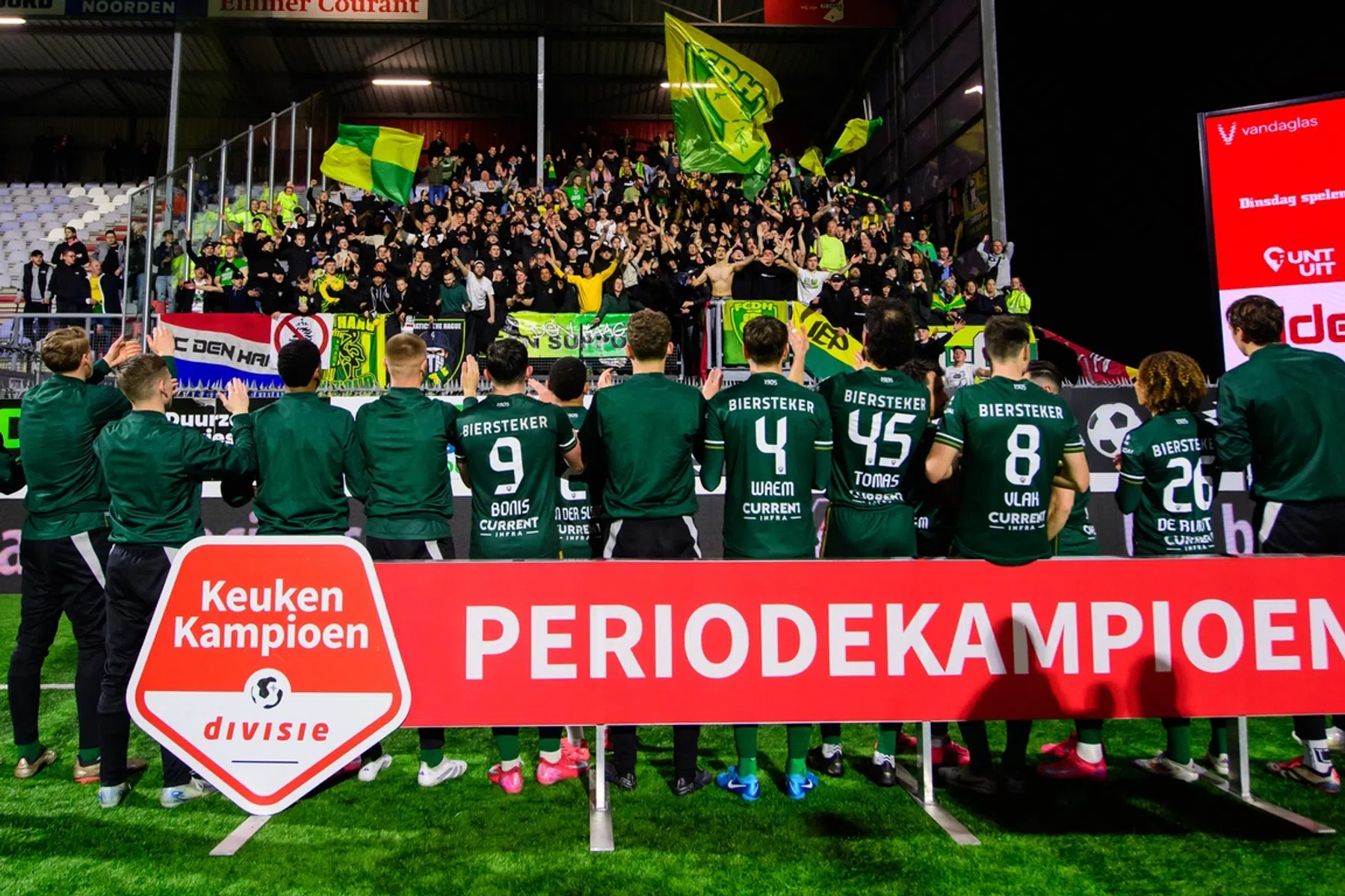 ADO viert derde periodetitel bescheiden: 'Drie punten belangrijker'