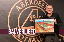 Thumbnail for article: Penseel tussen de kettingzagen: Theo ten Caat, legend bij Aberdeen