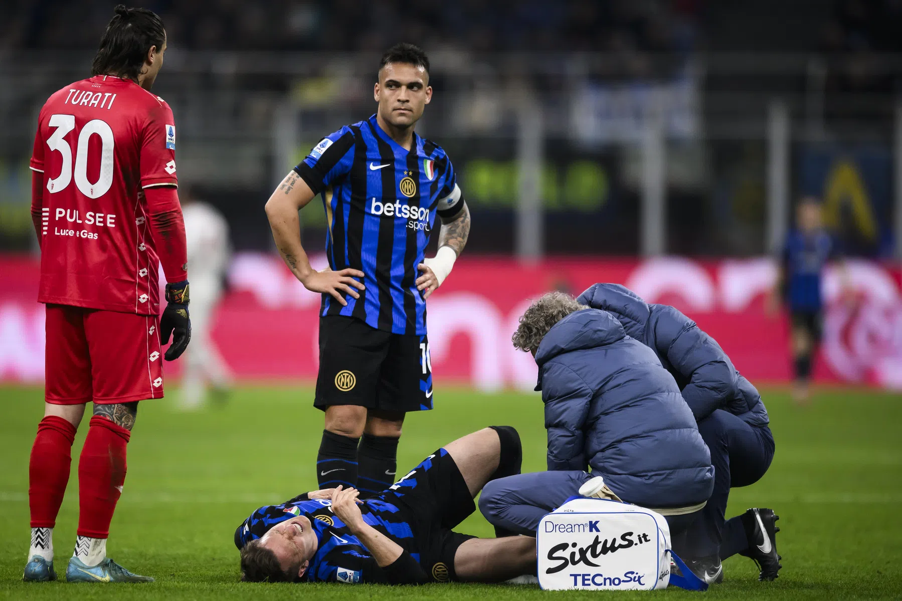 Gehavend Inter mist nog een speler tegen Feyenoord