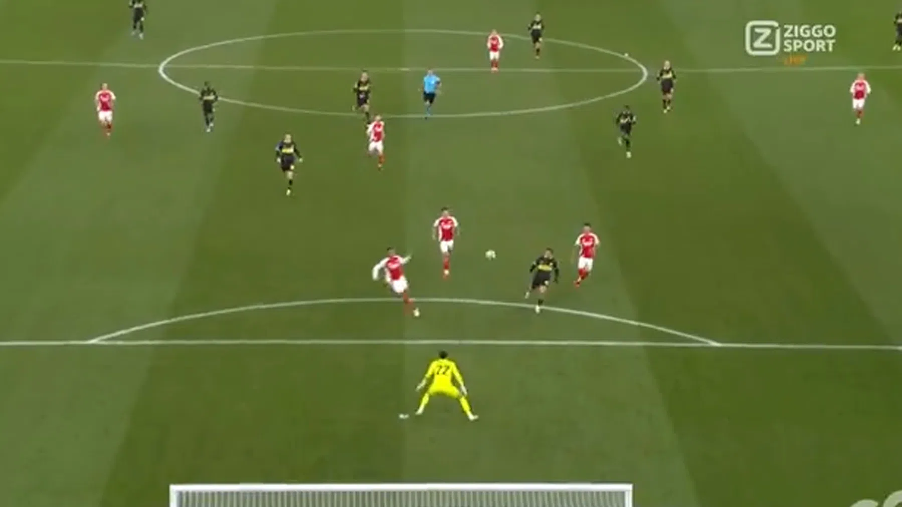 Driouech geniet van heerlijke goal op bezoek bij Arsenal