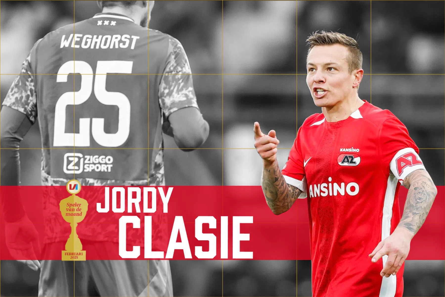 De tijd heeft geen vat op Jordy Clasie
