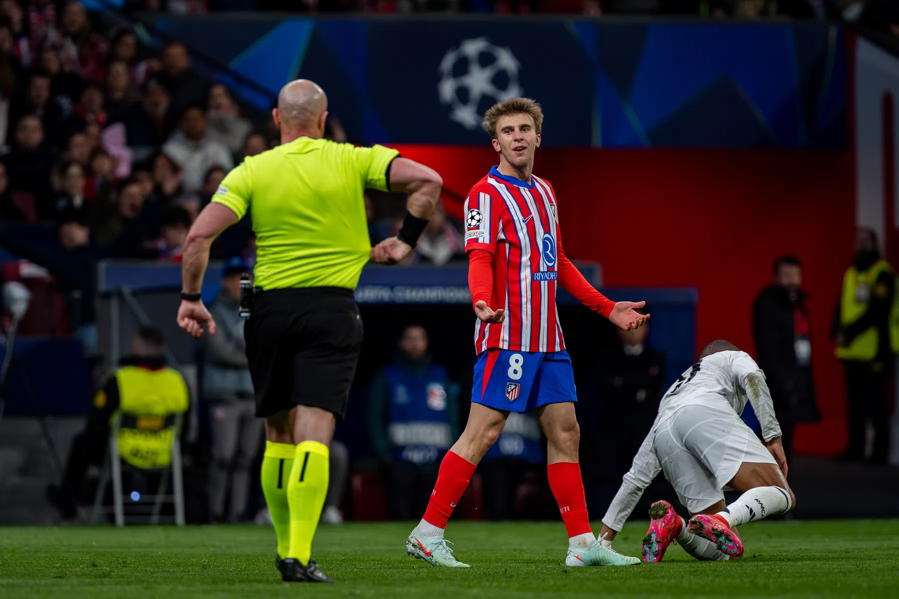 Marciniak bestrijdt uitleg Courtois: 'Dat is absoluut niet waar'