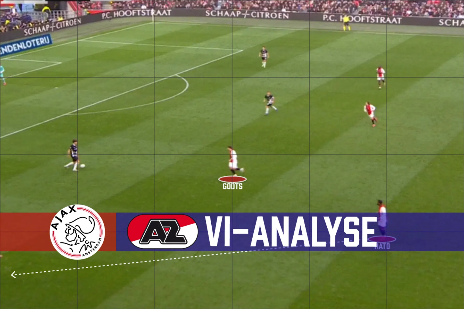 AZ geeft tikken, maar Ajax weigert knock-out te gaan