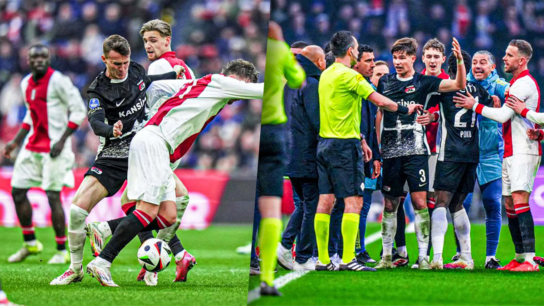 AZ fysiek sterk: 'Voordeel Ajax niks van teruggezien'