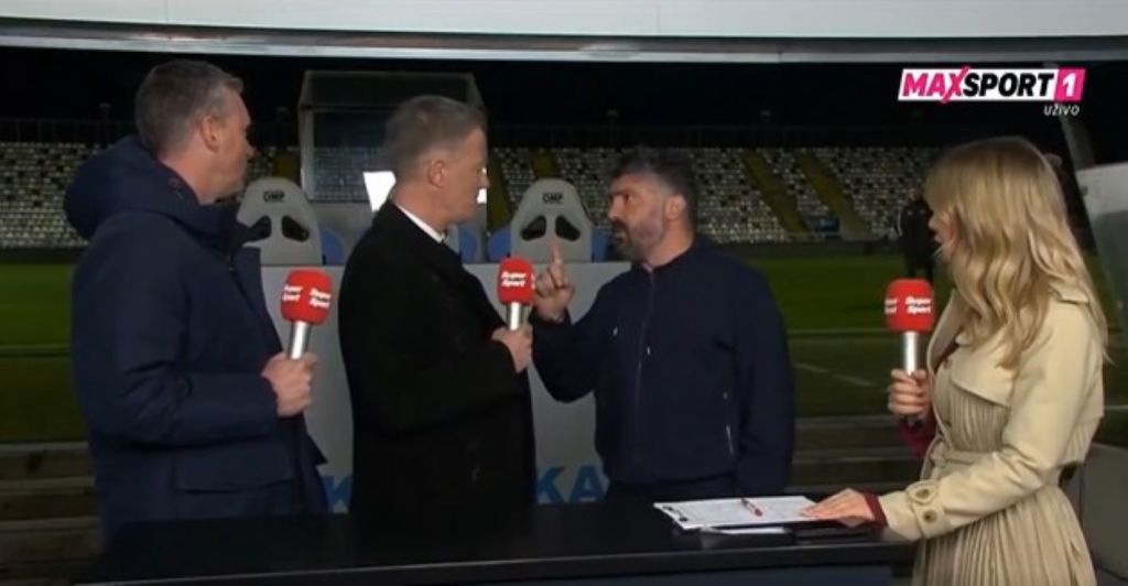 Gattuso leest Kroatische analist in drie talen de les: 'Ik heb geen respect voor jou'