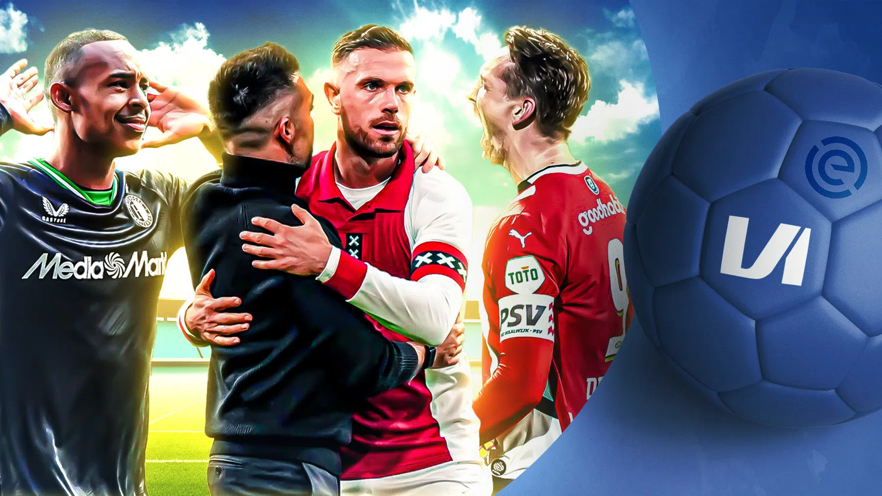 Rondje Eredivisie: arbitrage bij Ajax-AZ, gedrag van Goes en titelkansen PSV