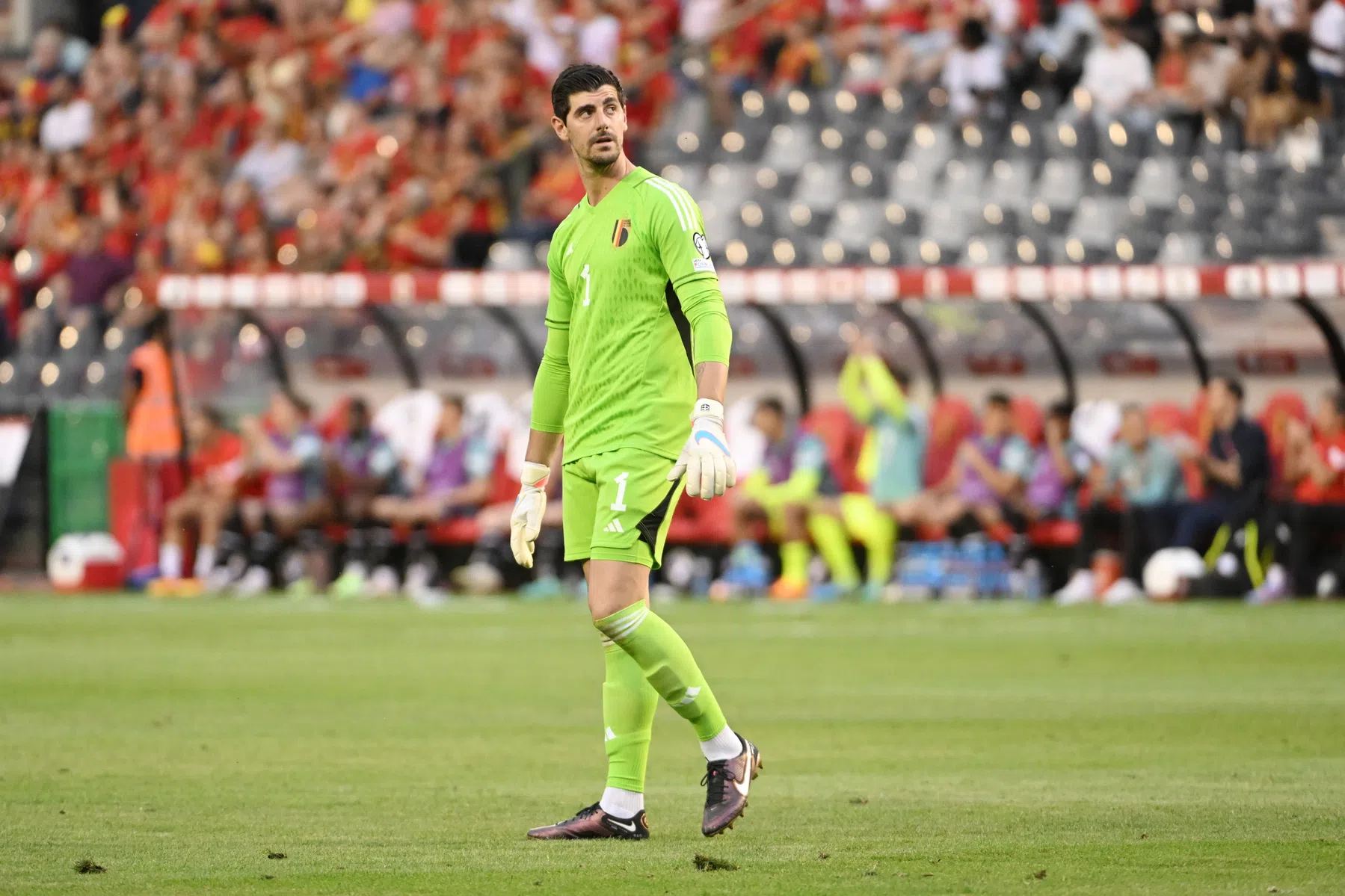 Courtois terug bij België: 'Aanvoerderschap druppel die emmer deed overlopen'