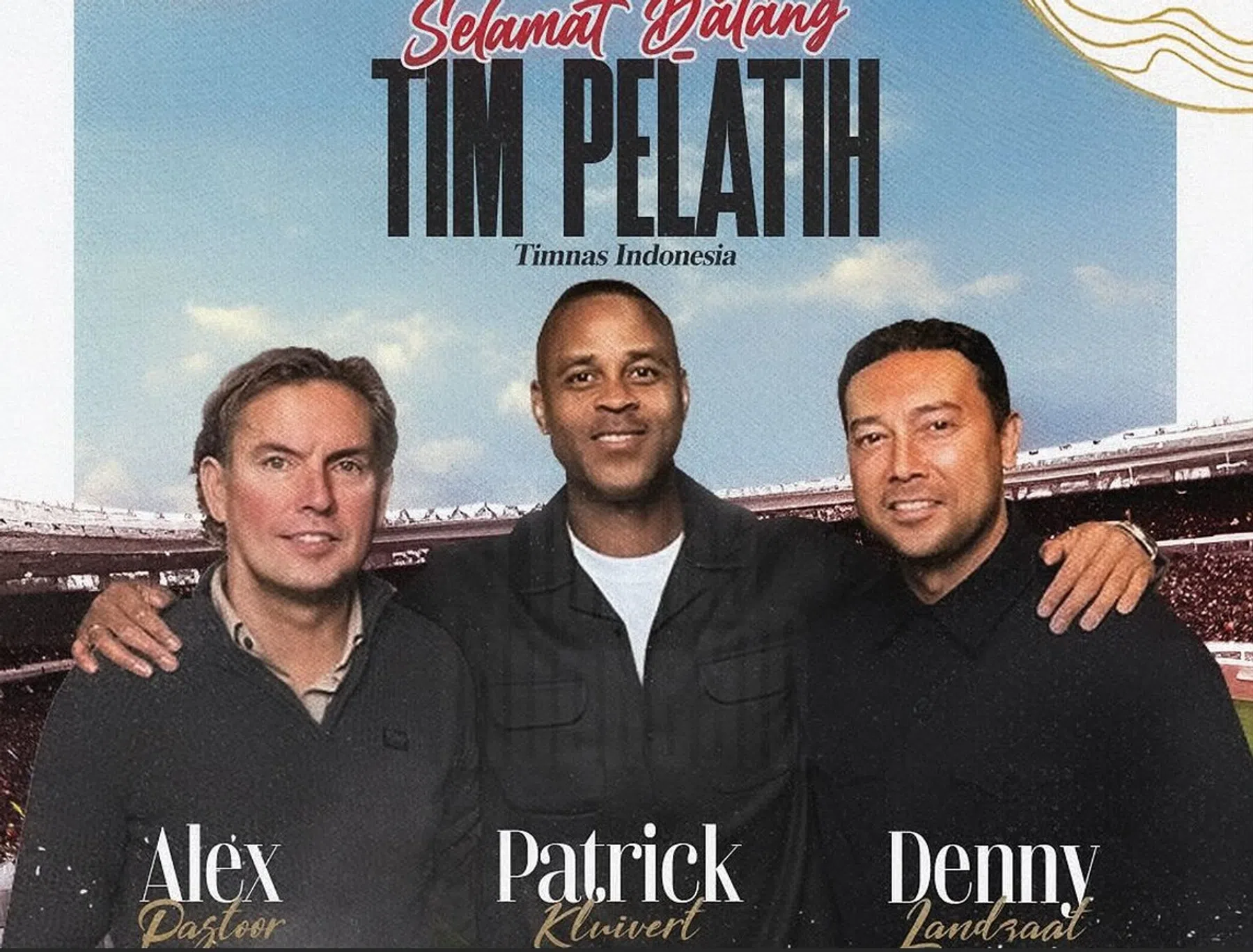 De bonte spelersmix van Patrick Kluivert bij Indonesië