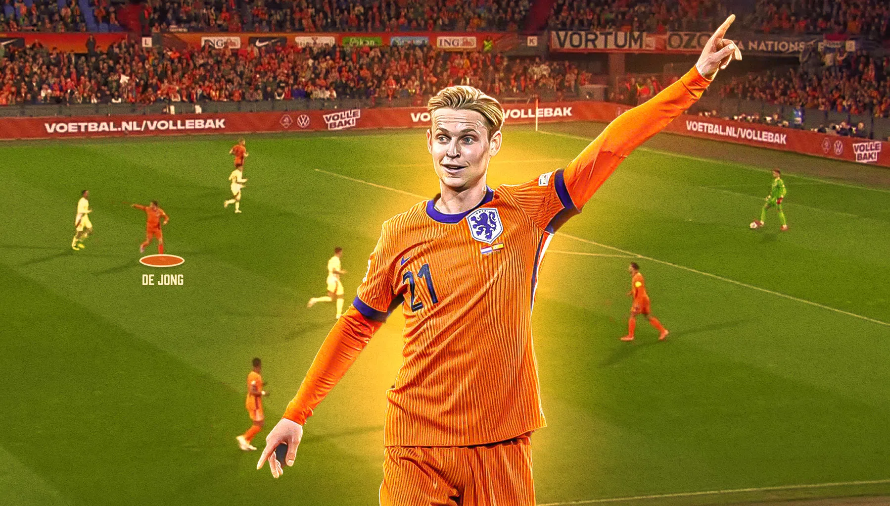 Analyse: Frenkie de Jong gedraagt zich als de bondscoach