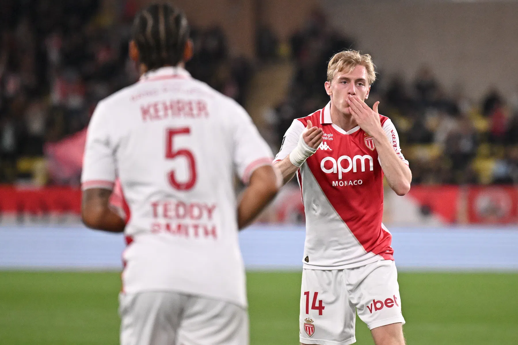 Monaco stelt titelfeest PSG nog even uit na nieuwe hoofdrol Biereth