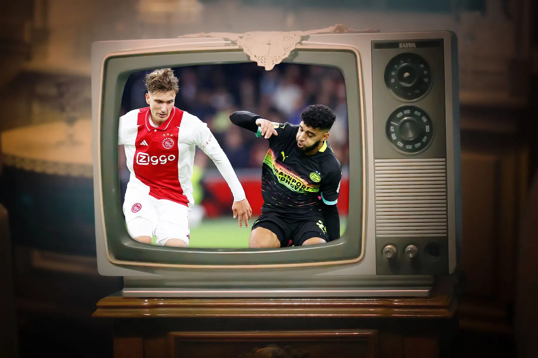 Voetbal op tv: zo kijk je naar de kraker tussen PSV en Ajax