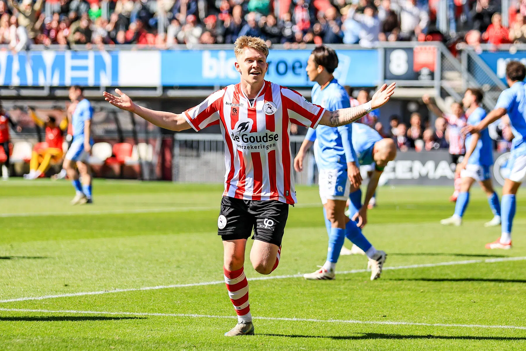 Weg degradatiestress: Sparta droomt na zege van play-offs om Europa