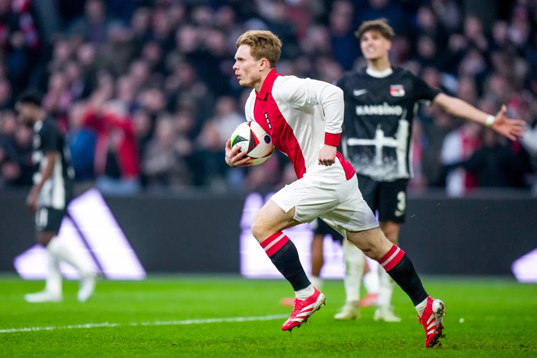 Succesvol bij Go Ahead en Ajax: Edvardsen met knappe reeks op korte lijst