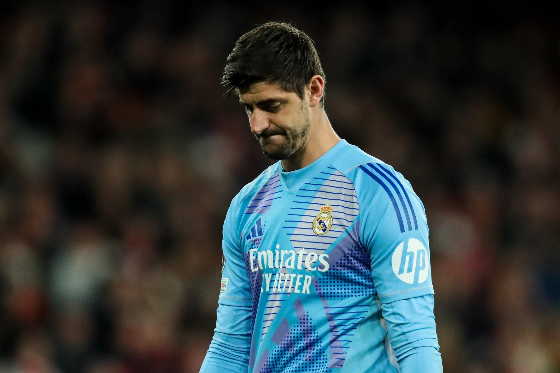 Courtois geeft credits aan Rice: 'Hij schiet de bal twee keer perfect binnen'