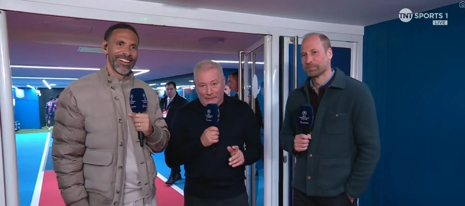 Rio Ferdinand vreest voor zijn baan na bezoekje prins William