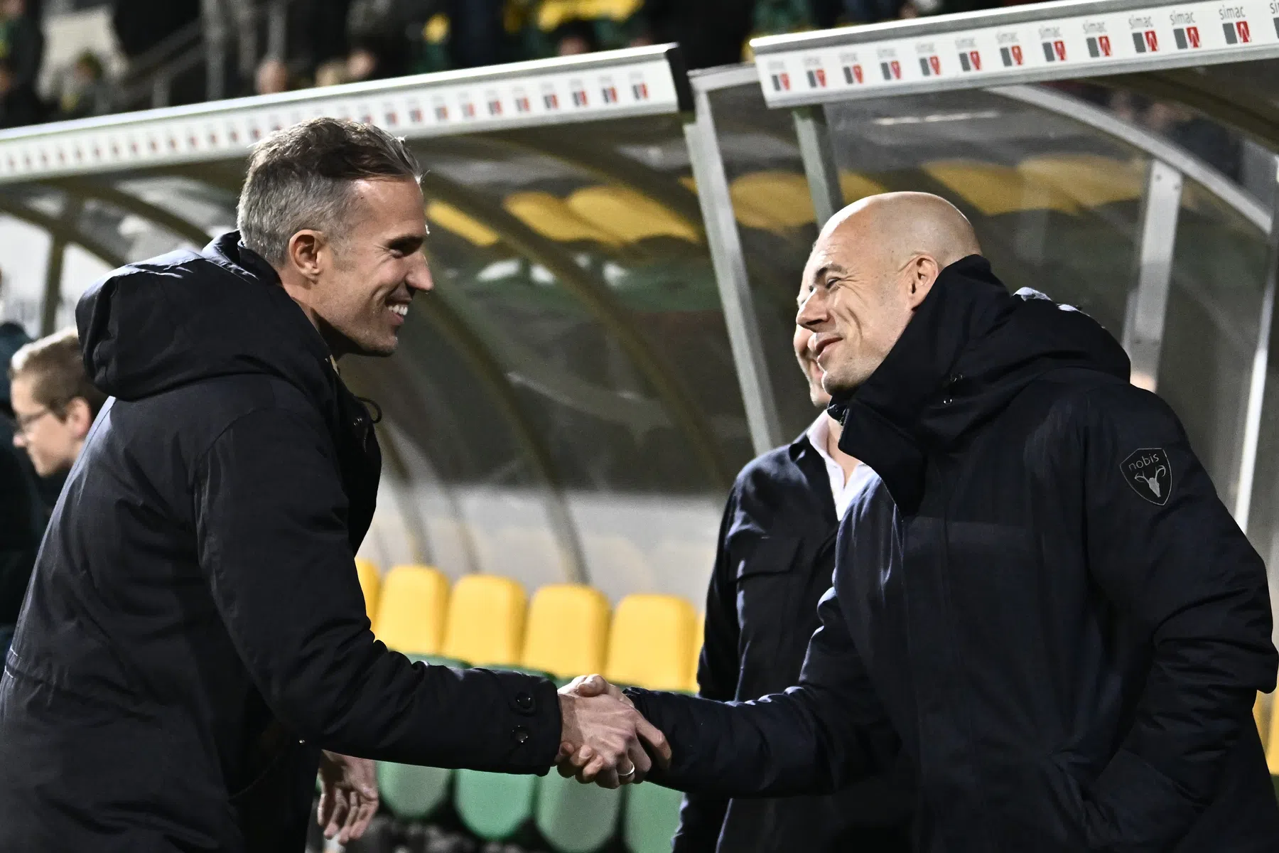 Van Persie kent Buijs goed: 'Toen een echte aanjager, nu ook als coach'