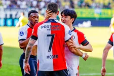Thumbnail for article: Matig Feyenoord blijft dankzij Moder volop in race voor tweede plaats