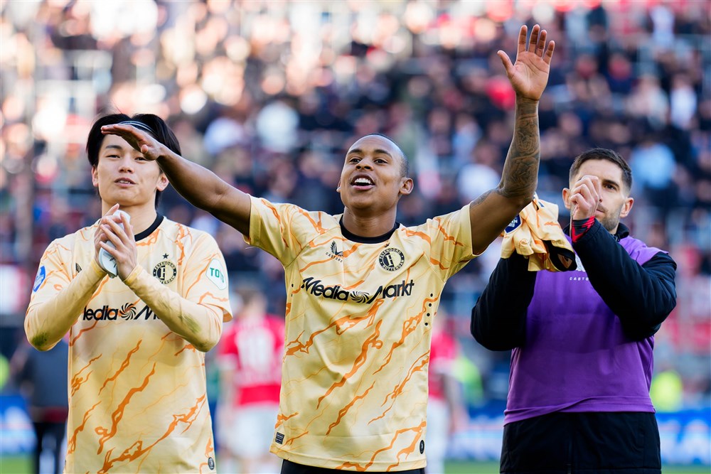 Strijd om plek 2 in de Eredivisie houdt aan: 'Feyenoord krijgt het lastiger'