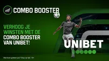 Thumbnail for article: Combo-booster van Unibet: tot wel 50% extra op jouw gecombineerde weddenschap!