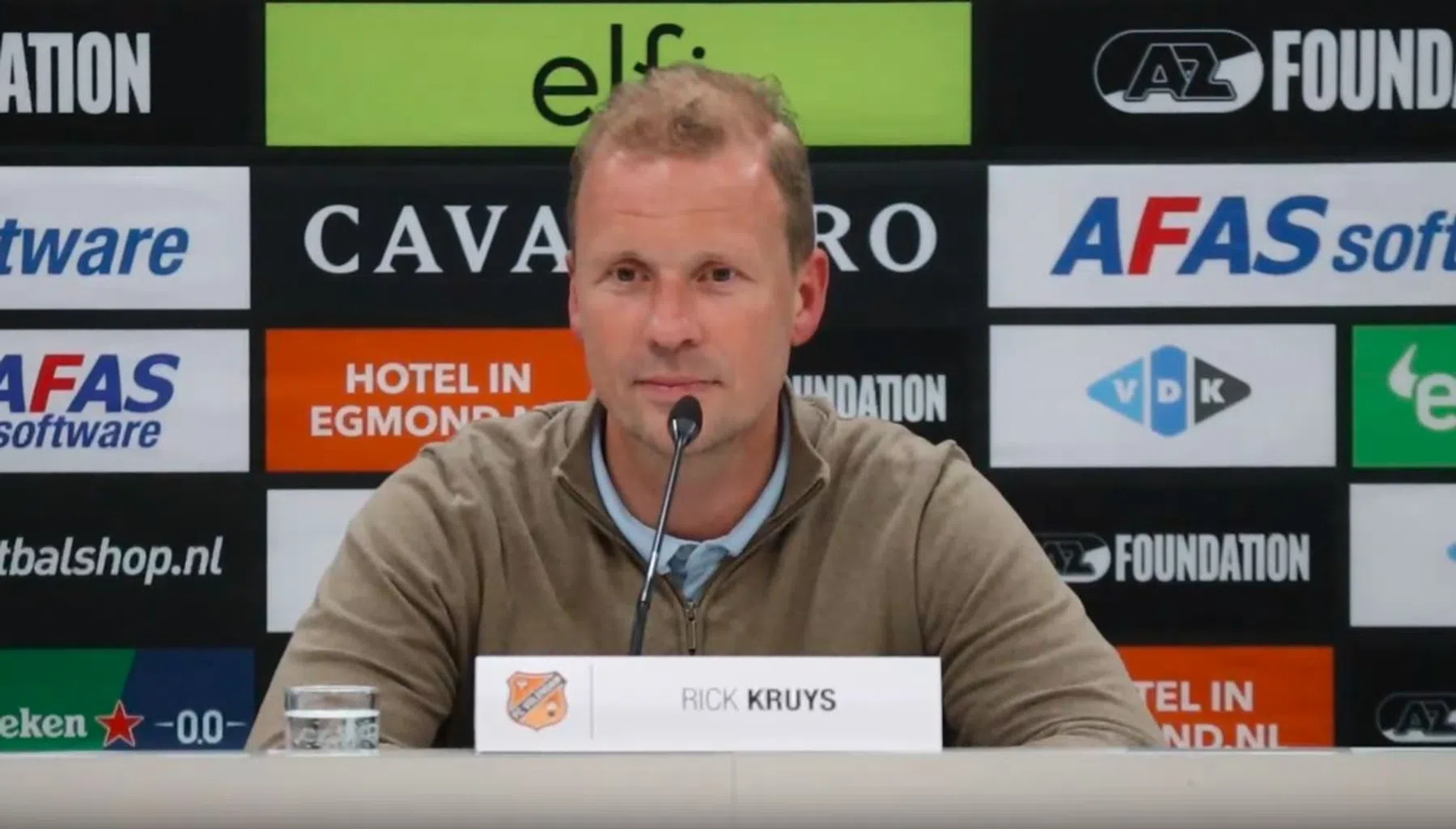 Trotse Kruys richt zich na promotie met FC Volendam op record