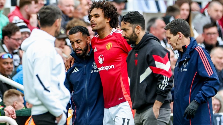 Dreun voor Zirkzee: 'Einde seizoen door​​​​​​​ vervelende spierblessure'