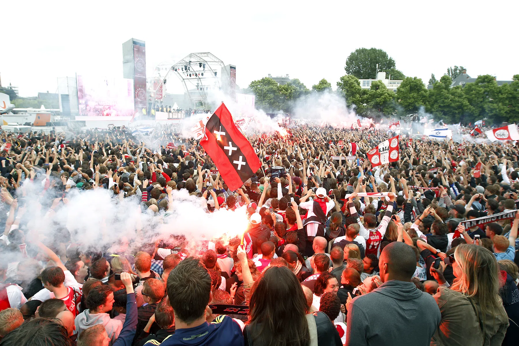 Festival moet wijken vanwege mogelijke huldiging Ajax