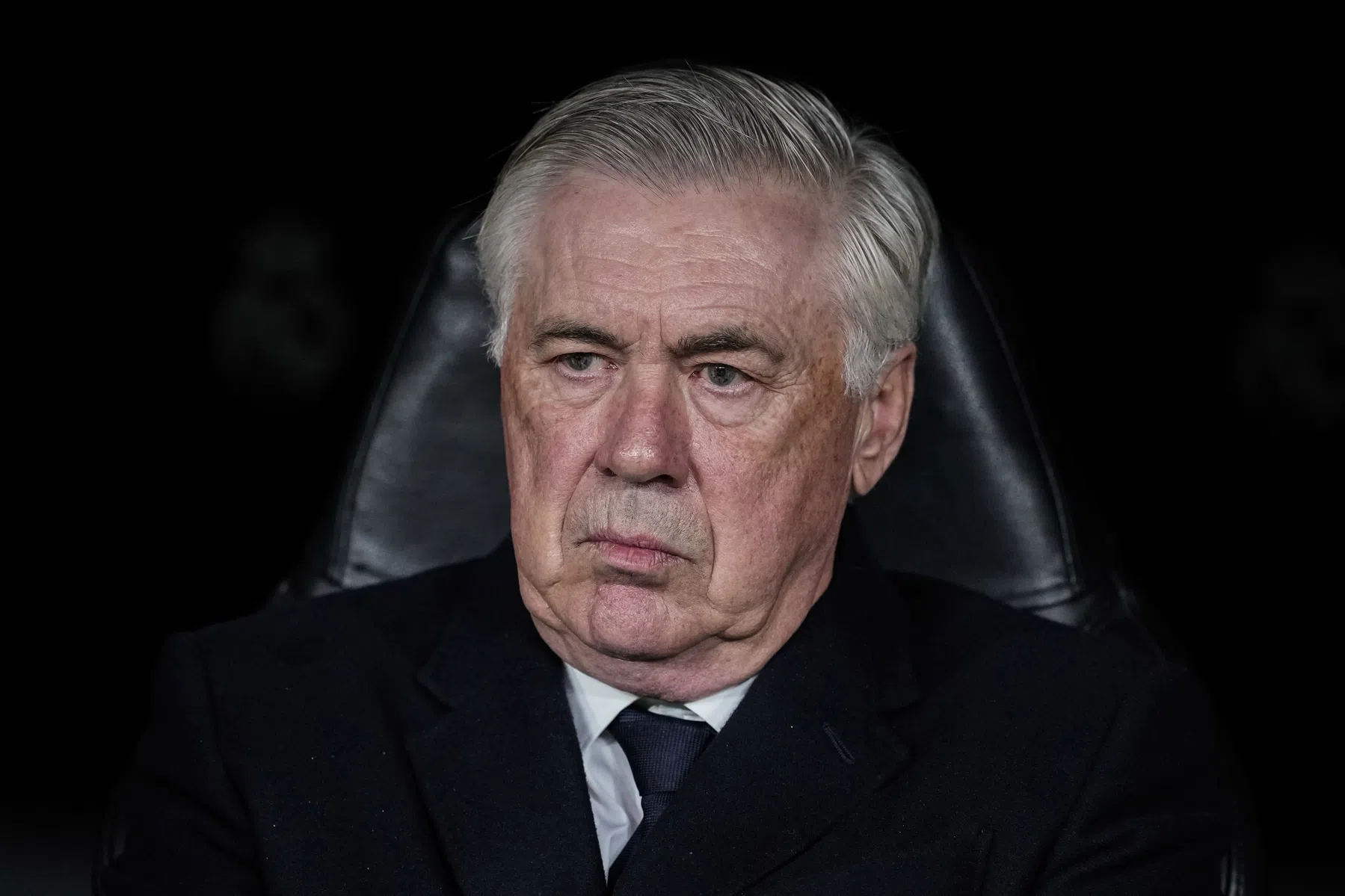 Vragenvuur irriteert Ancelotti: 'Ik praat niet met jullie over mijn toekomst'