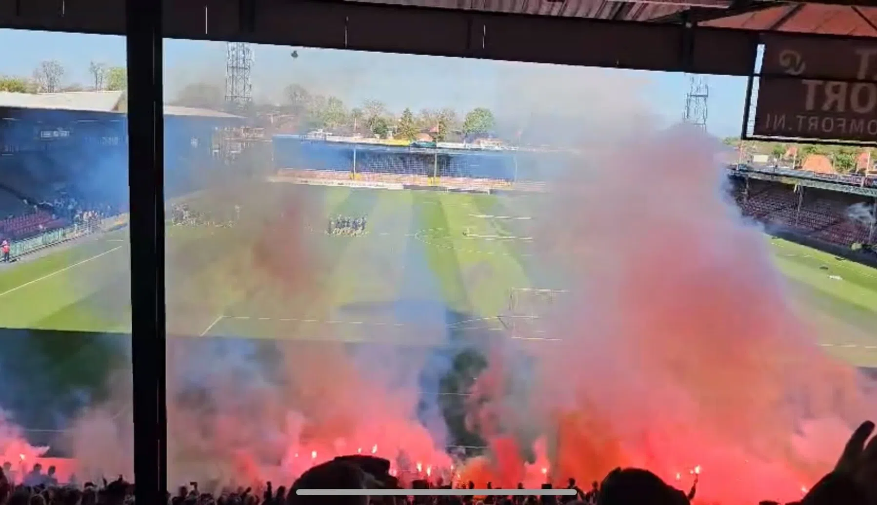 Go Ahead moet extra tribune openen voor laatste training richting finale