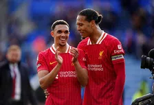 Thumbnail for article: Extatische Alexander-Arnold jubelt na belangrijke goal: 'We zijn zó dichtbij'