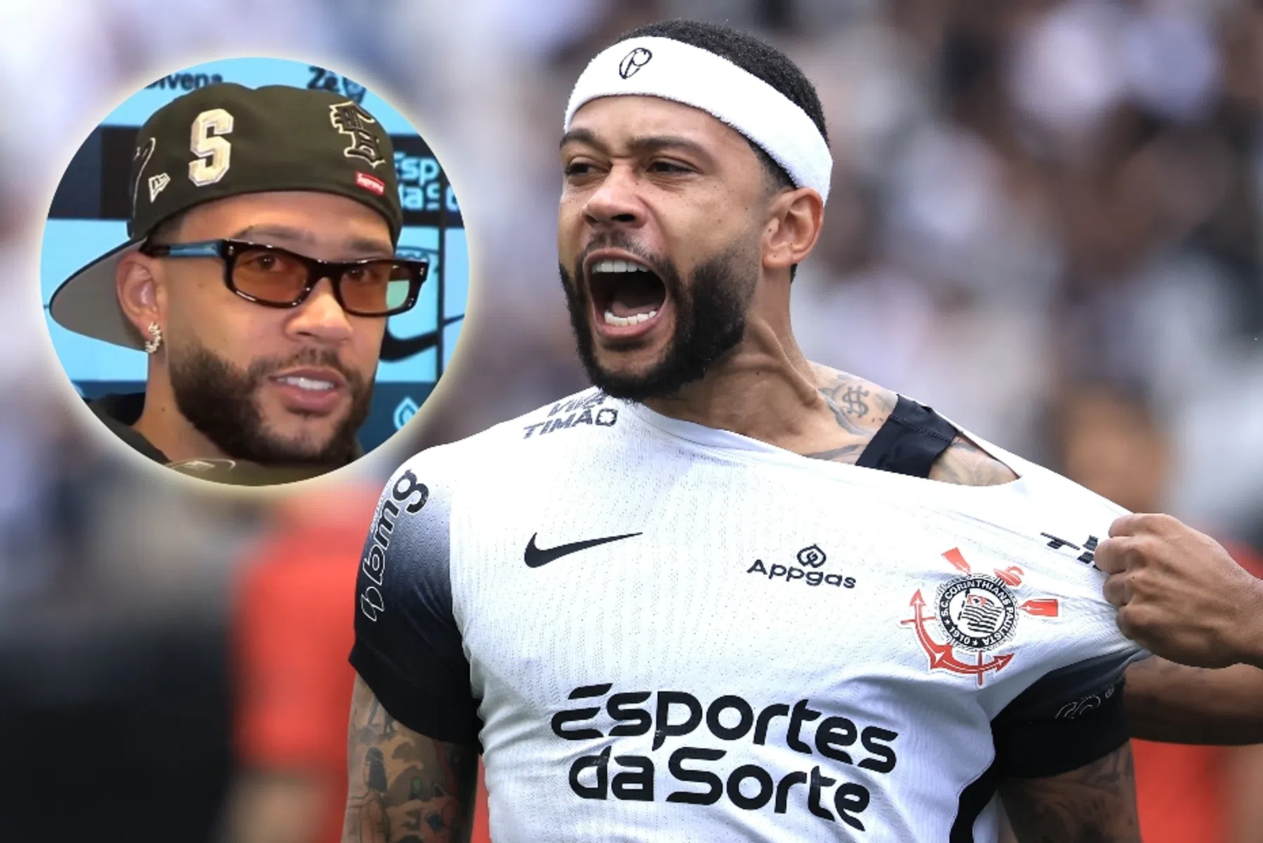 Memphis haalt uit naar Braziliaanse media: 'Wat je leest is niet altijd waar'