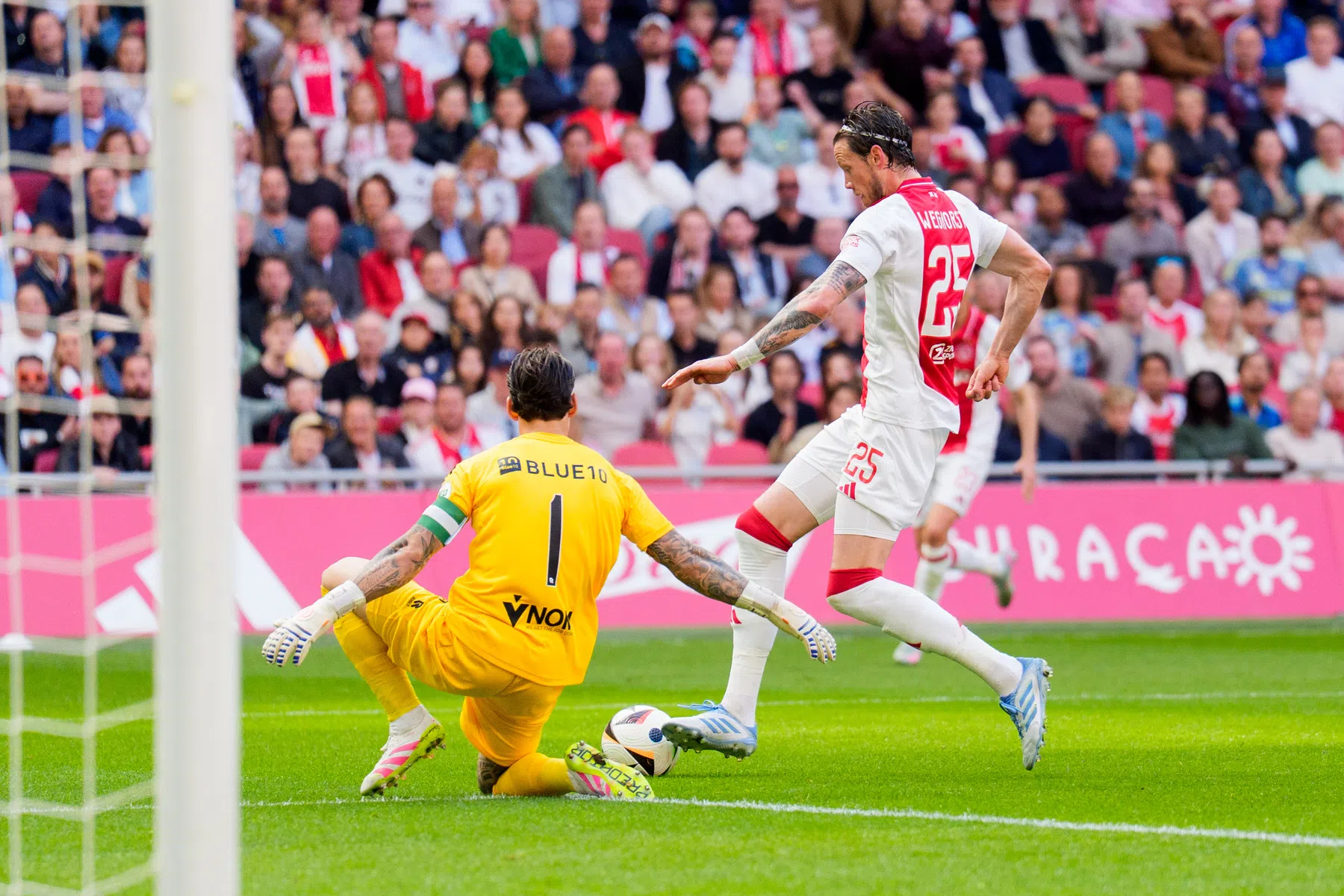 Ajax morst na zinderend slot ook tegen Sparta: PSV kan profiteren