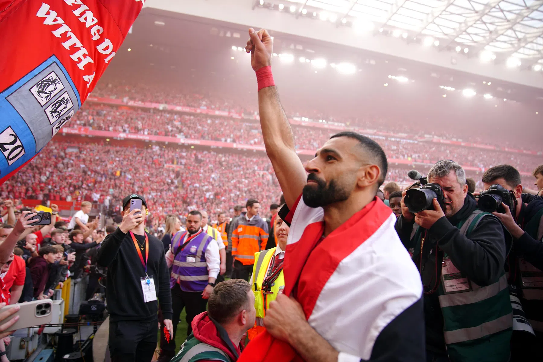 Salah is blij dat Slot naar hem luisterde: 'Nederlanders zijn behoorlijk taai'