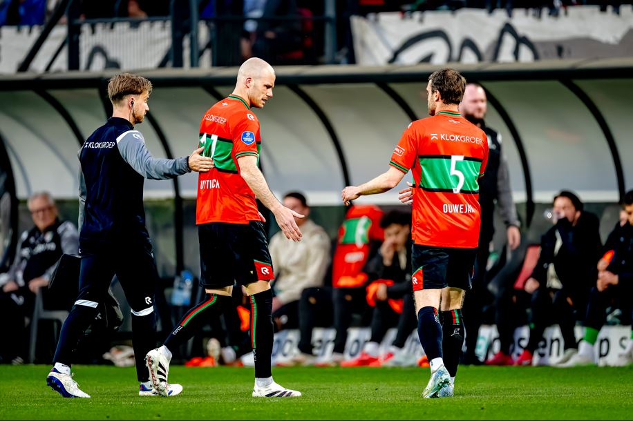 Grote domper voor routinier NEC: maandenlange revalidatie door blessure