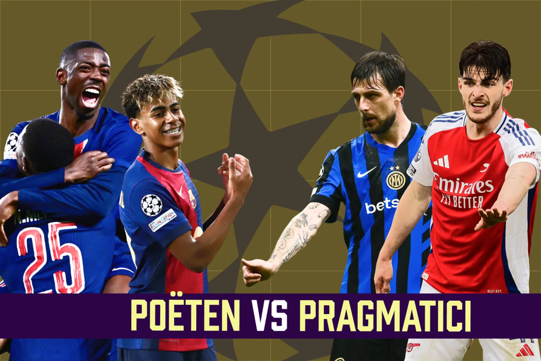 Aanval of verdediging: dat is de vraag in de Champions League
