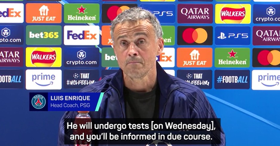 'Niets ernstigs, maar Dembélé is twijfelgeval voor return tegen Arsenal'