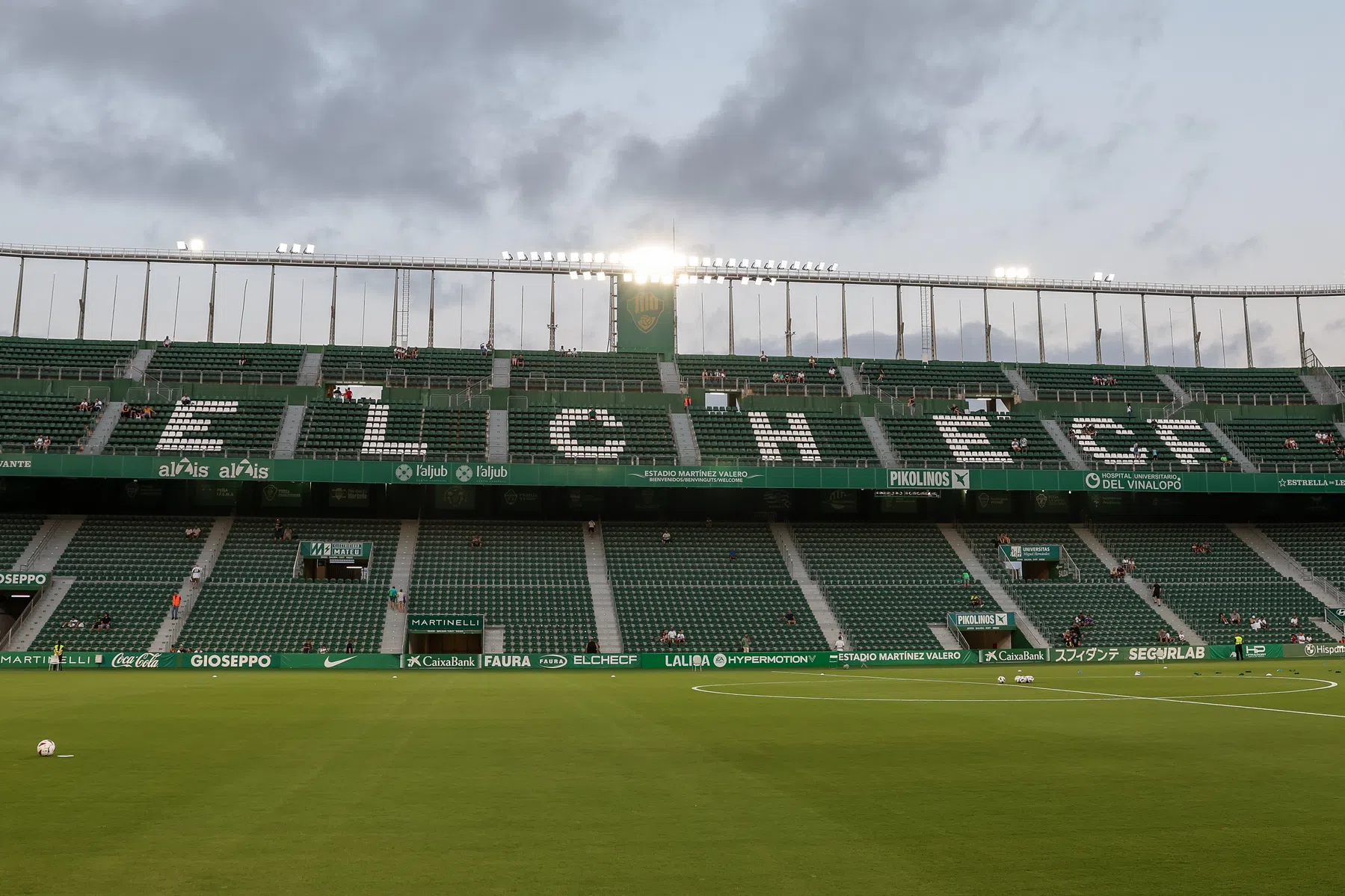 Elche geeft fans zonnebloempitverbod