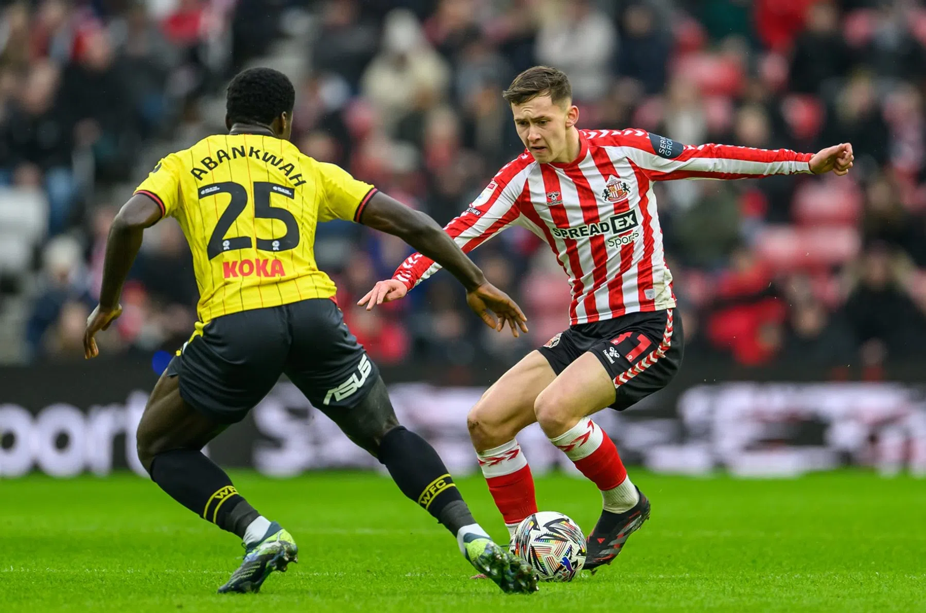 De jonge Sunderland-middenvelder die gefascineerd was door Arjen Robben