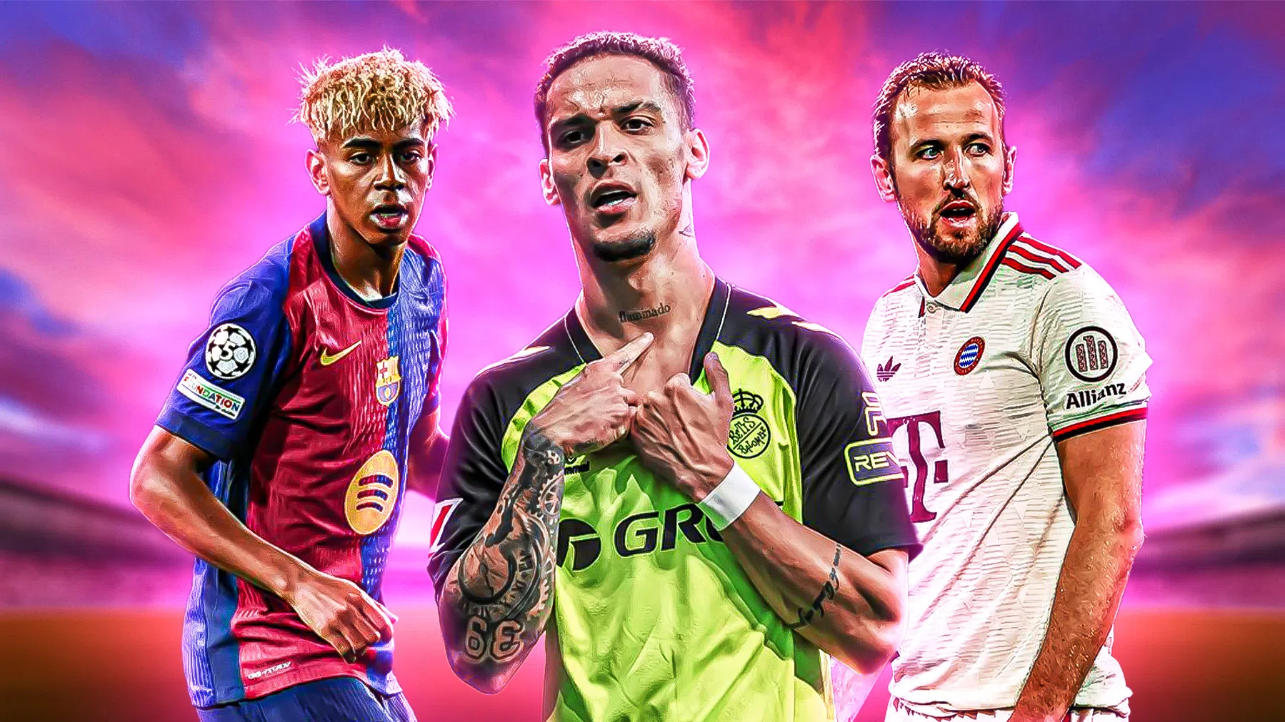 Rondje Buitenland: Antony, Lamine Yamal en de titel van Harry Kane