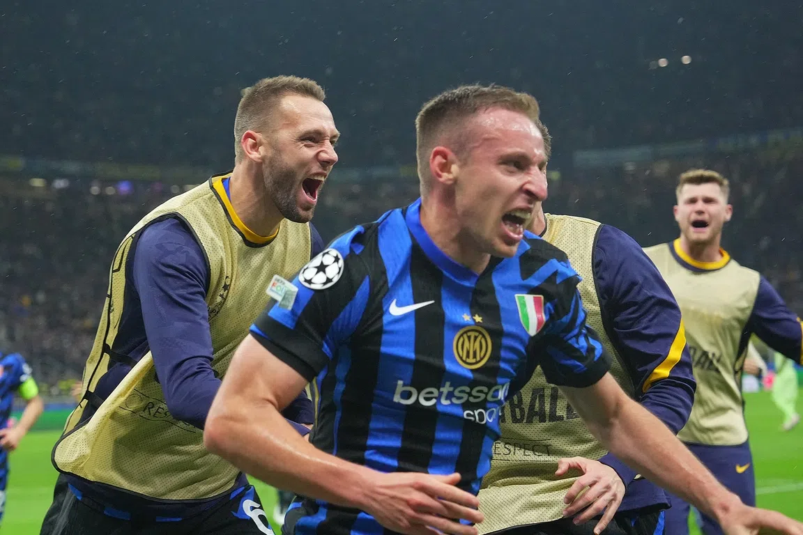 Gekkenhuis bij Inter: 'Ik schreeuwde zo hard dat alles zwart werd'