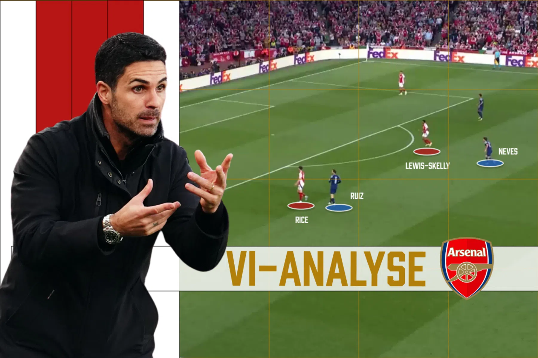 De omzetting van Mikel Arteta: 'Dit was heel belangrijk'