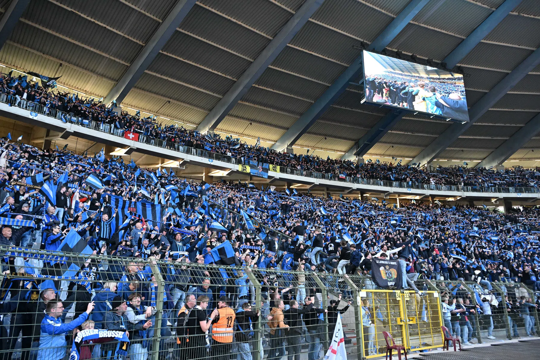 Supporters Club Brugge niet welkom bij Anderlecht na rellen tijdens bekerfinale 
