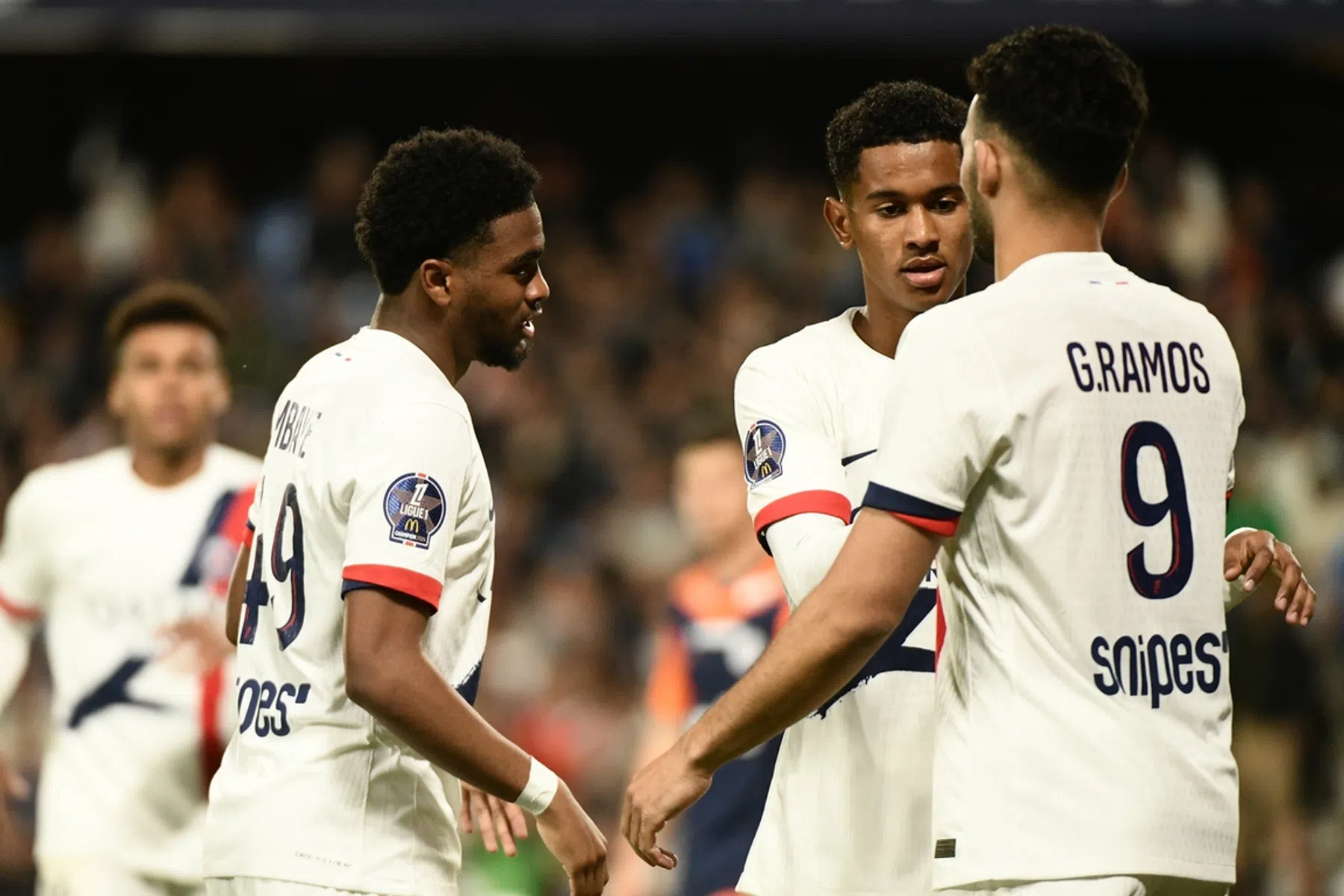 Sterk uitgekleed PSG wint met ruime cijfers bij Montpellier