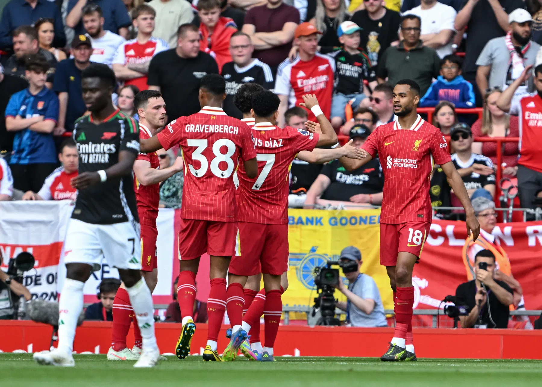 Hoofdrol voor Gakpo in topper tussen evenwichtig Liverpool en Arsenal