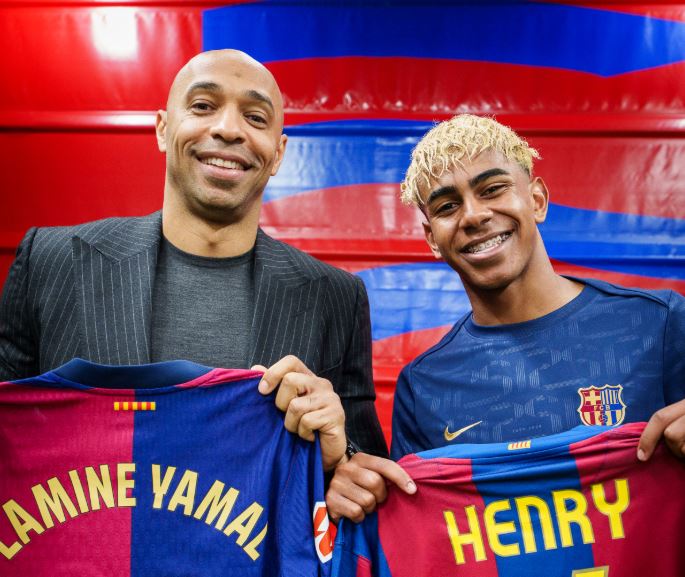 Belofte maakt schuld: Lamine Yamal heeft cadeau voor Thierry Henry